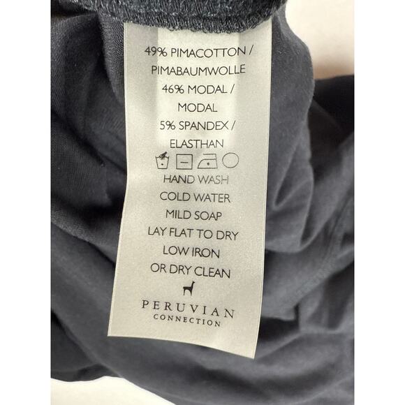 NWT** BLACK Peruvian connection Angelina dress size M - Picture 8 of 9